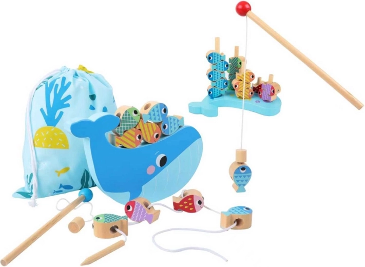 2Kids Toys gra motoryczna 3 w 1 wieloryb