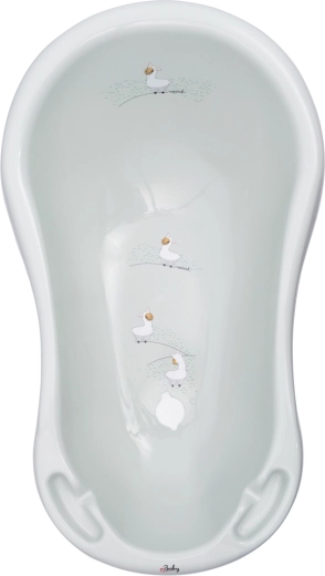 Maltex wanienka dziecięca ze zatyczką Lama Minimal 84 cm – szałwiowa zieleń