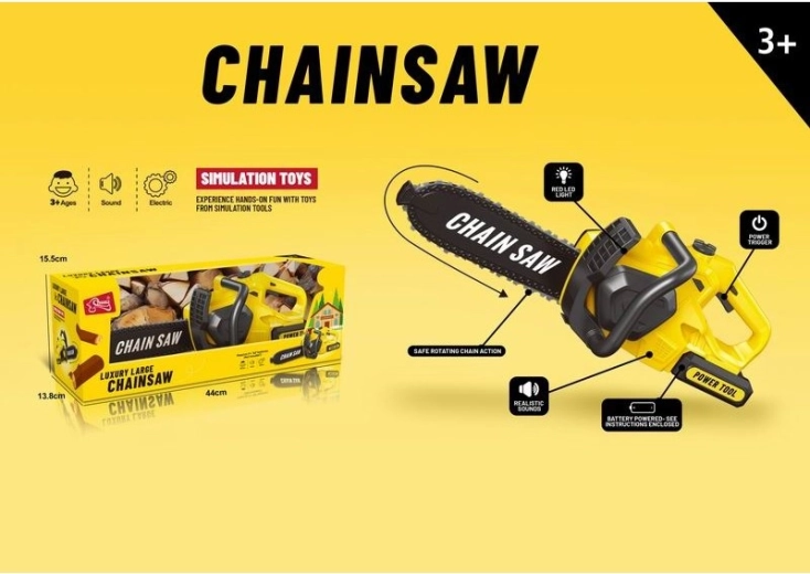 Zabawkowa piła łańcuchowa Power Tool
