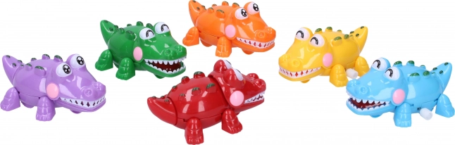Nakręcany krokodyl 10 cm
