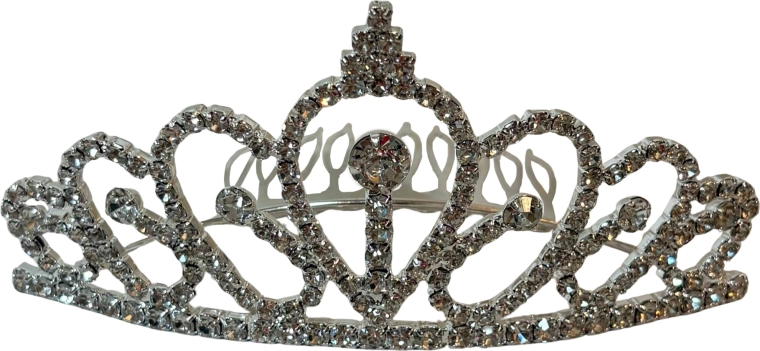 PINK opaska Royal Crown dla małych księżniczek