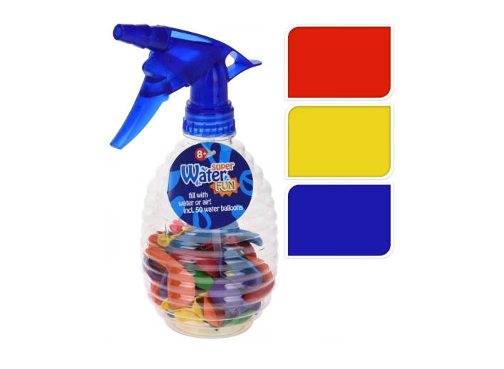 Zestaw Super Water Fun – wodne baloniki z pompką 500 ml