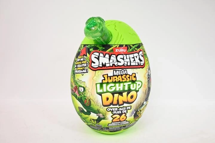 Zuru Smashers Jurassic świecący dinozaur w gigantycznym jajku