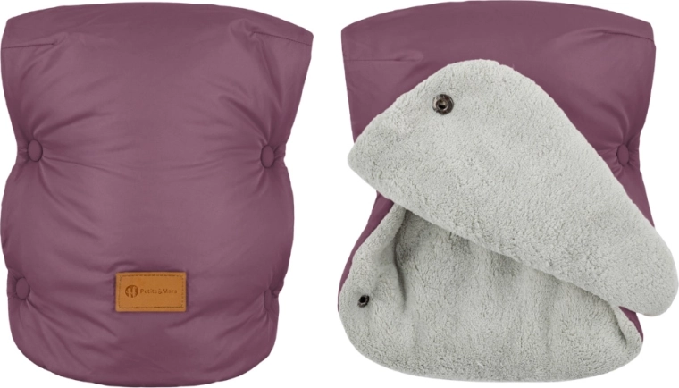Mufki do wózka PETITE&MARS Jasie Mysterious Plum