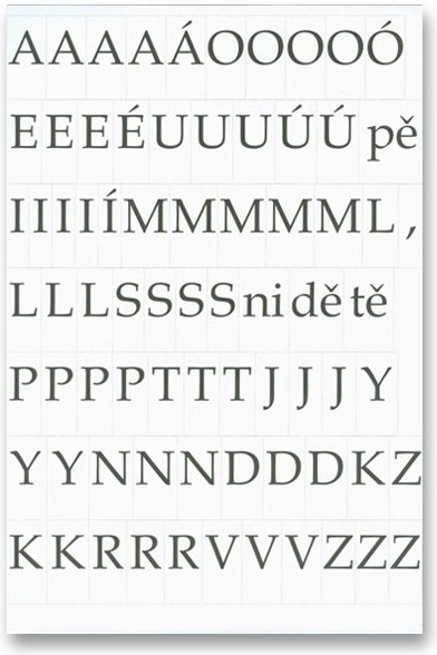 Oxybag wycinane litery i sylaby dla pierwszoklasistów