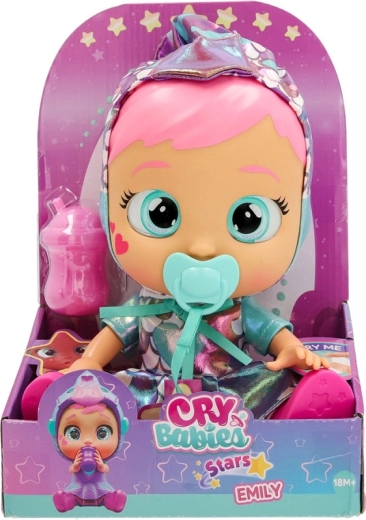 Cry Babies Star Babies interaktywna lalka Emily, seria 2
