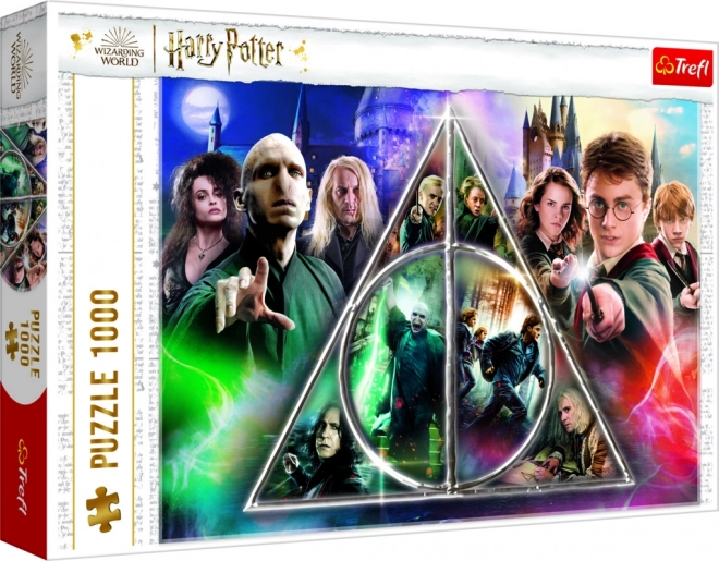 Puzzle 1000 elementów HARRY POTTER: Insygnia Śmierci TREFL