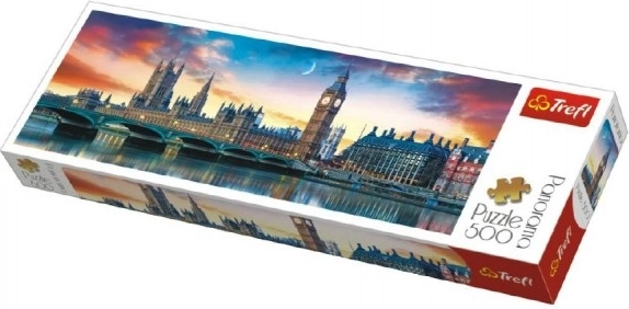 Puzzle panoramiczne 500 elementów - Big Ben i Pałac Westminsterski