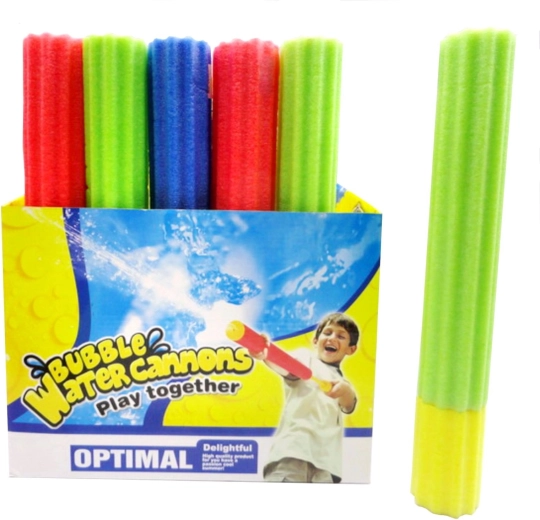 Karbowana pompka wodna 35 cm, różne kolory - 1 sztuka