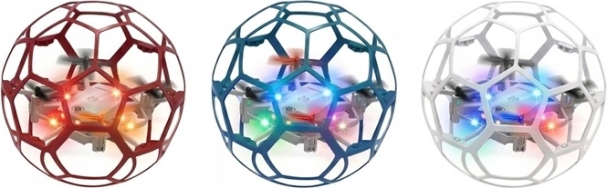 Mini dron RC w kształcie latającej kuli z oświetleniem LED