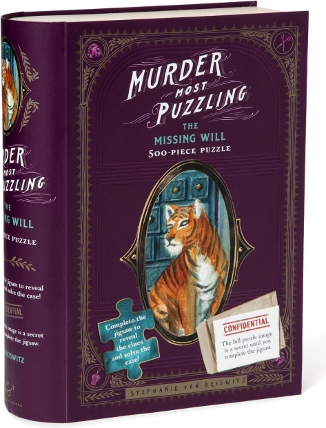 Puzzle z detektywistyczną sprawą Zaginiony Testament 500 elementów