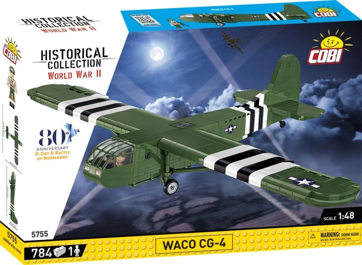 Cobi Waco CG-4 D-Day 1:48 zestaw konstrukcyjny szybowca