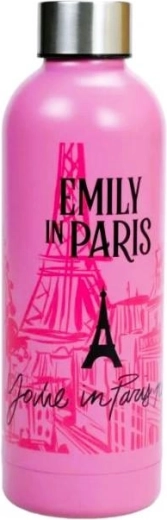 Stalowa butelka Emily in Paris - 1 szt.