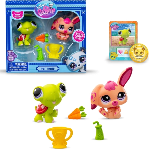 Hasbro Littlest Pet Shop Pet Relay Racers zestaw figurek i akcesoriów