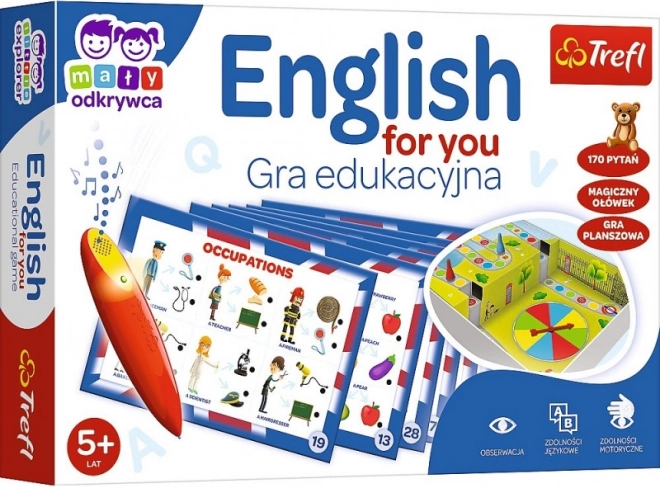 Edukacyjna gra English for You – Magiczny długopis Trefl