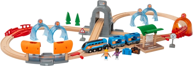 Brio Smart Tech Sound deluxe kolejka z tunelami