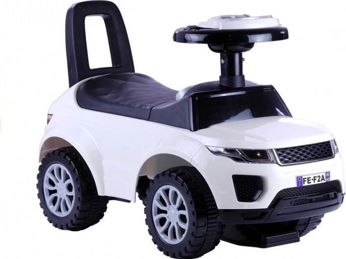 Jeździk Baby Rider 613W dźwięk + światła biały
