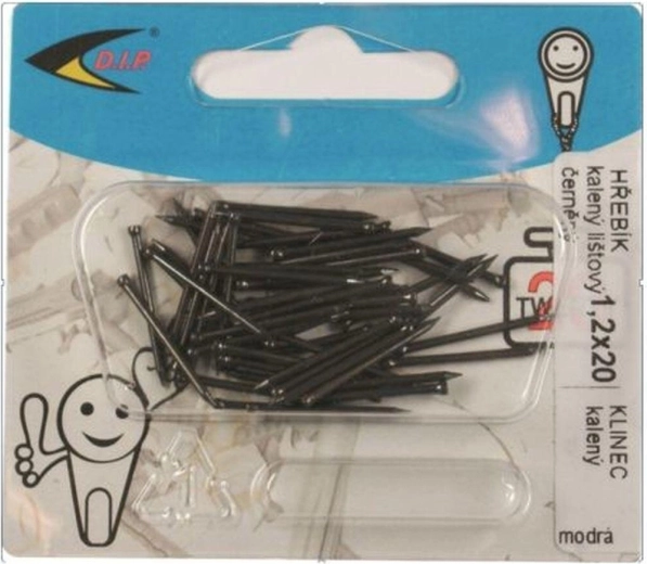 Hartowane gwoździe IXA 1,2 × 20 mm, 50 szt.