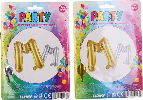 Baloniki dmuchane - litera M