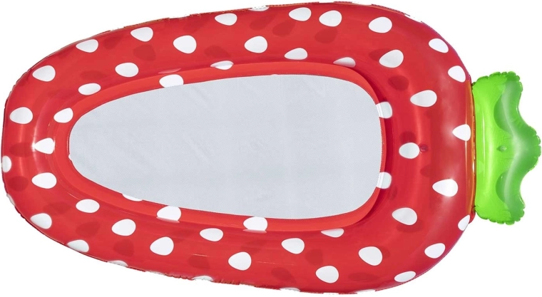 Nadmuchiwana leżanka do wody truskawka BESTWAY