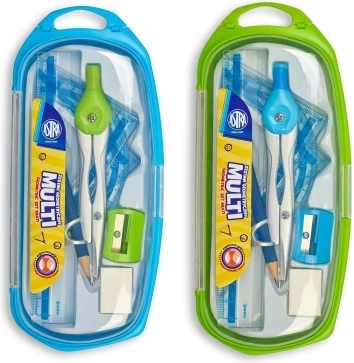 Zestaw geometryczny 8‑elementowy ASTRA