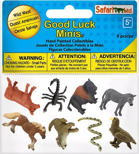 Dziki Zachód – Good Luck Minis fun pack Safari Ltd.