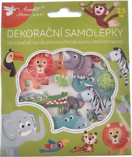 Naklejki ZOO – zwierzątka (25 szt.)