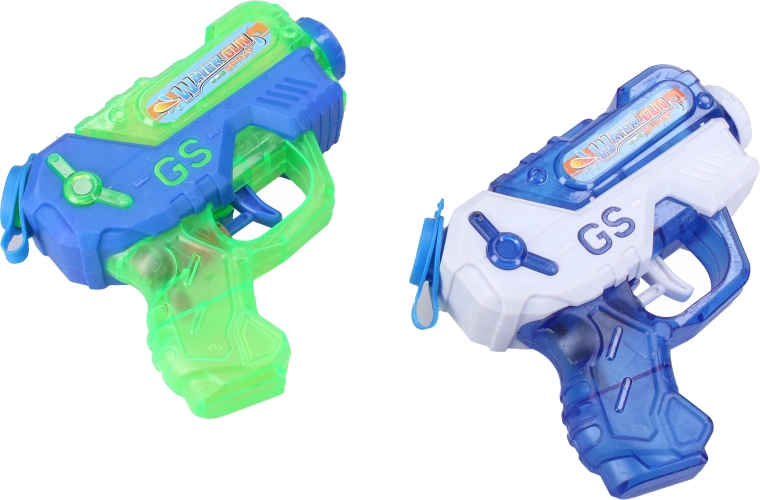 Przezroczysty pistolet na wodę 15 cm