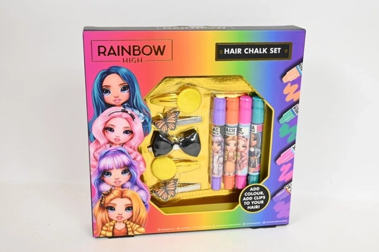 Rainbow High zestaw kredy do włosów