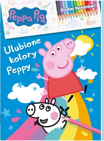 Świnka Peppa – Dodaj kolory 8: ulubione kolory Peppy