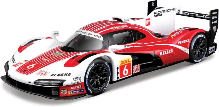 Maisto RC Endurance Racer – Porsche 963 1:24 z ładowaniem USB i 2,4 GHz
