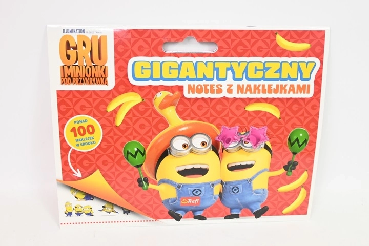 Gru i Minionki – giga notes (notatnik)