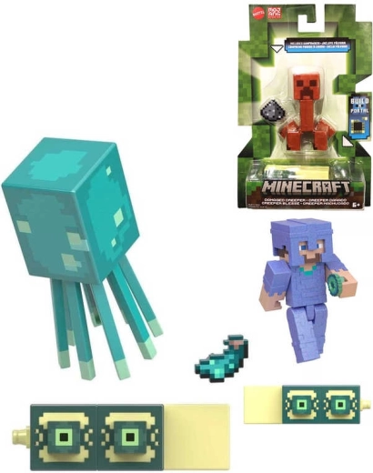 Minecraft figurka przegubowa 8 cm z akcesorium (różne rodzaje) - 1 sztuka