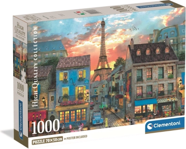 Puzzle 1000 elementów Ulice Paryża