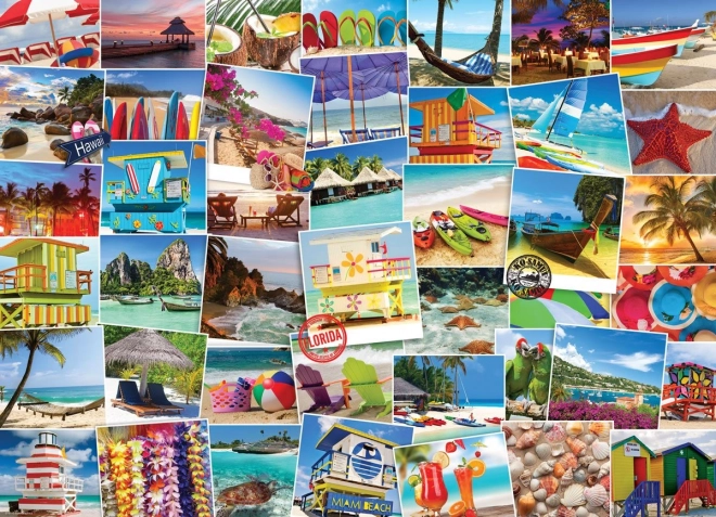 Eurographics puzzle Globtroter – plaże 1000 elementów