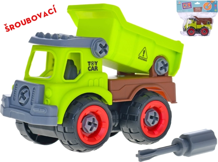 Śrubowany samochód wywrotka 14 cm