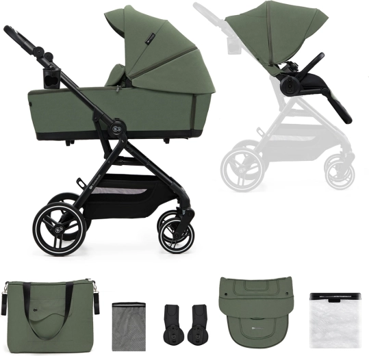 Kinderkraft Select wózek wielofunkcyjny Yoxi 2w1 mystic green