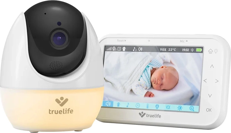 Niania wideo TRUELIFE NannyCam R4 Pro z obrotową kamerą i ekranem 4,3" IPS