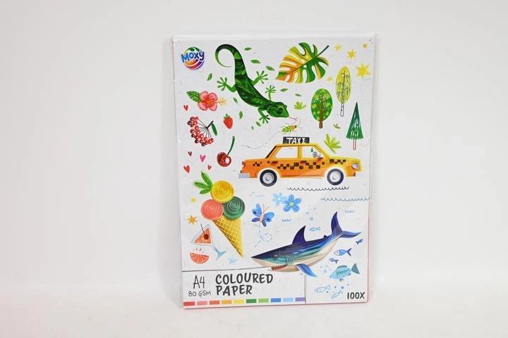 Kolorowy papier CCG A4, 100 arkuszy