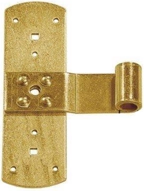 Zawias krzyżowy 165 × 110 × 3,0 mm, średnica trzpienia 13 mm, ocynkowany