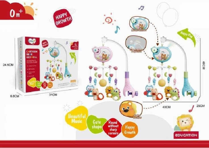 Karuzela z pozytywką do łóżeczka