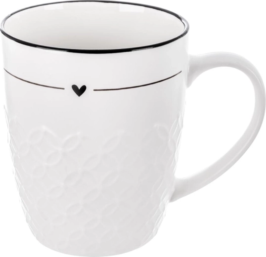 Porcelanowy kubek Serce 0,4 l