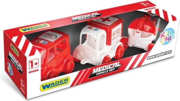 Kid Cars – zestaw pojazdów szpitalnych