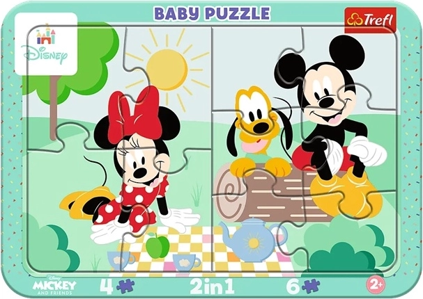 Puzzle ramkowe Baby Dziecięca radość