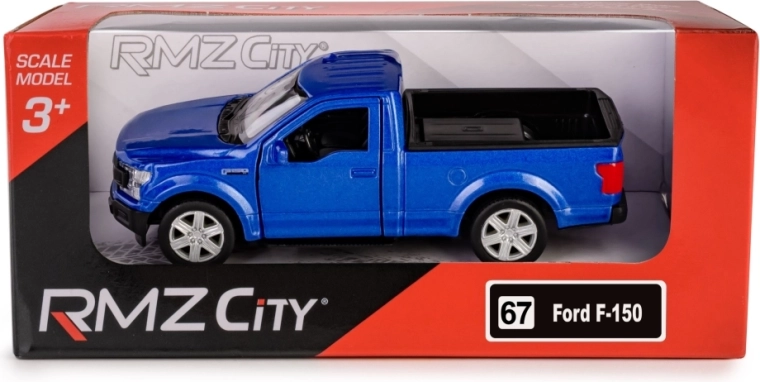 Metalowy model RMZ City Ford F‑150 1:32 niebieski
