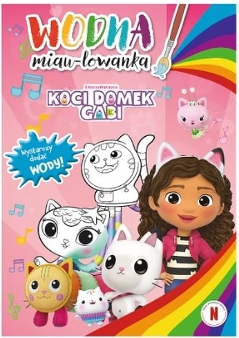 Magiczny domek Gabi – wodne miauczo-malowanki