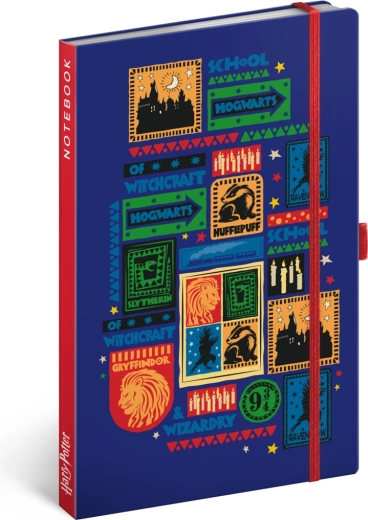 Notatnik Notique Harry Potter Hogwarts w linie 13 × 21 cm