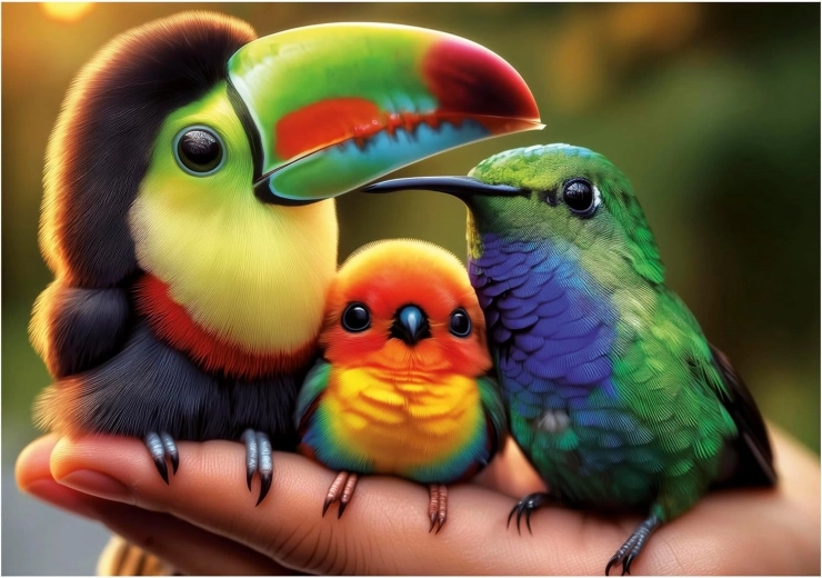 Educa puzzle Pisklęta 200 elementów