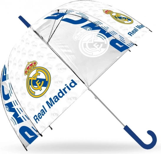 przezroczysty dziecięcy parasol manualny Real Madrid 19″