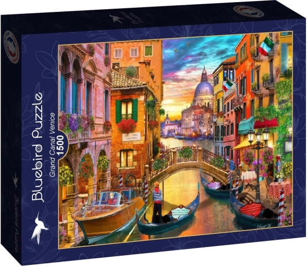 Puzzle Bluebird Grand Canal, Wenecja 1500 elementów